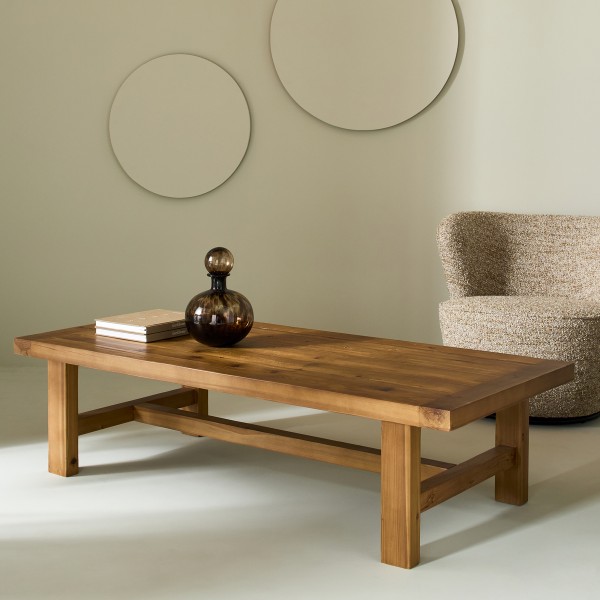 Table basse en pin massif MAZOT